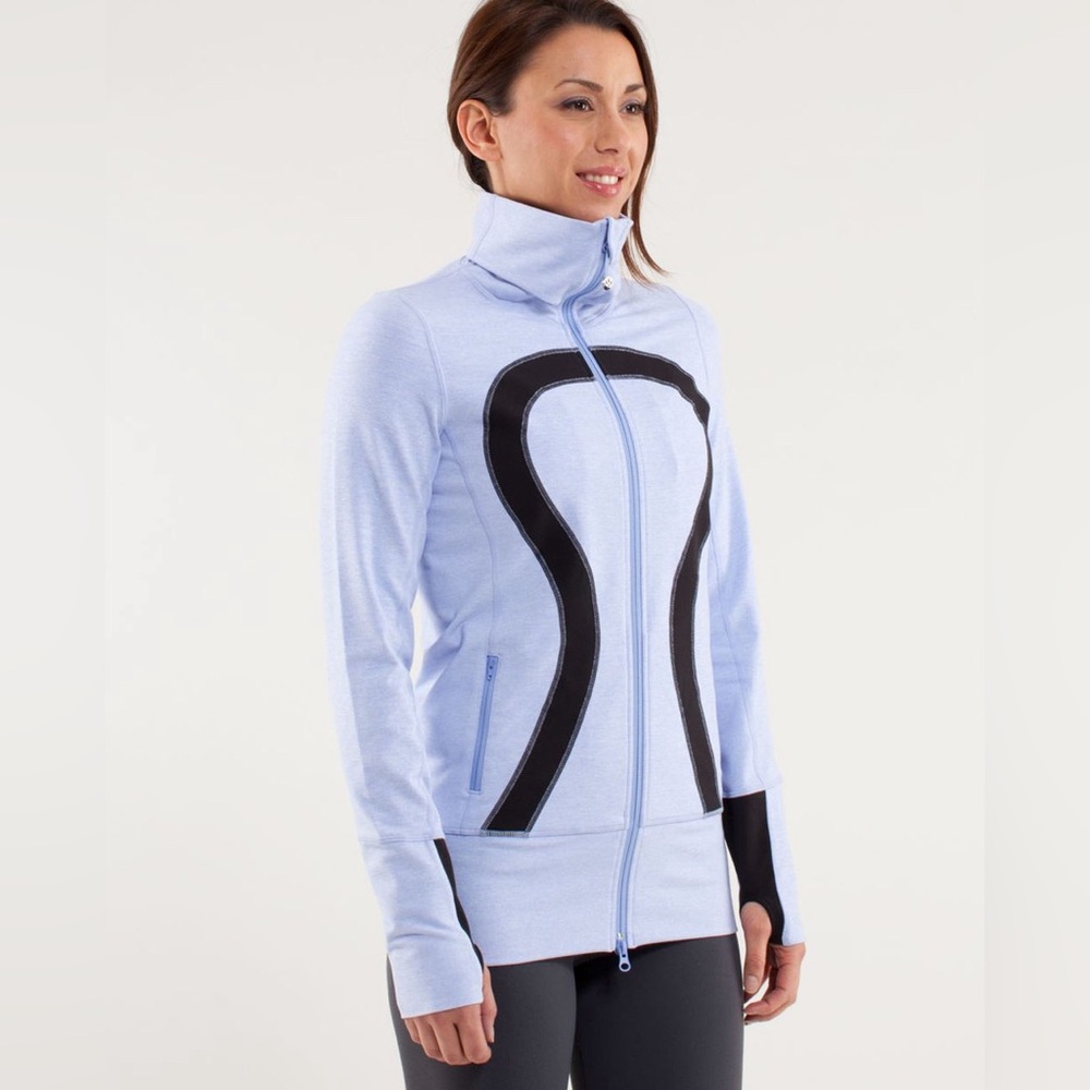 Lululemon In Stride Jacket - Heathered Lavender Dusk / Black
